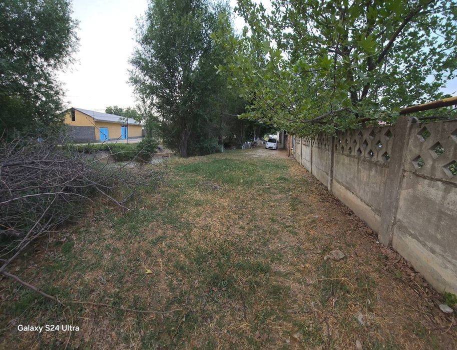 продаётся участок с домом — южный чирчик, 14 соток