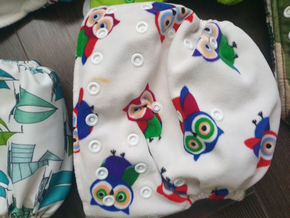 Scutece textile cu insertii