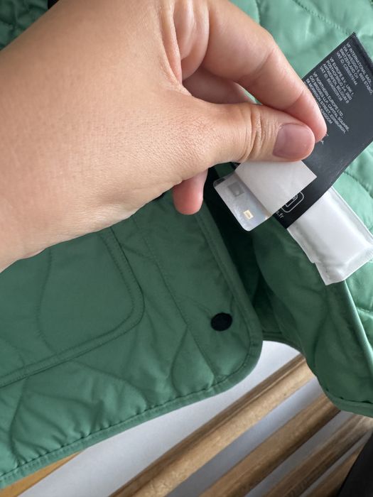 The North Face Ampato Quilted Liner – Damă – Mărime S – Deep Grass Green – Nouă cu etichetă
