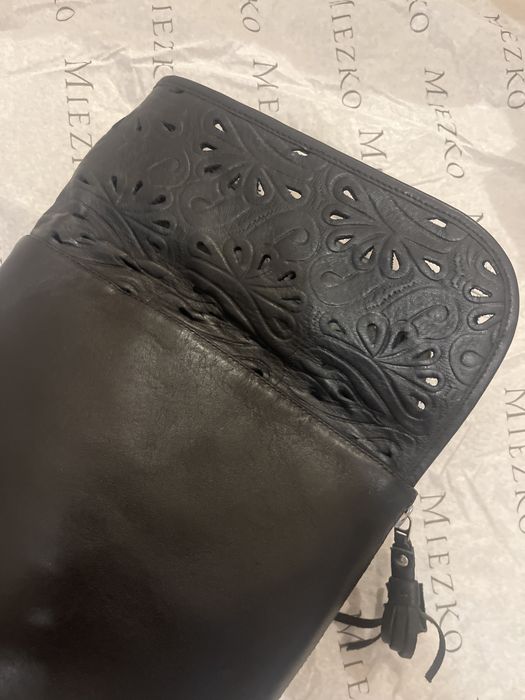 Нови ботуши ест кожа Miezko 38-39