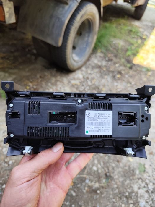Управление климатроник Mercedes W212/Мерцедес В212