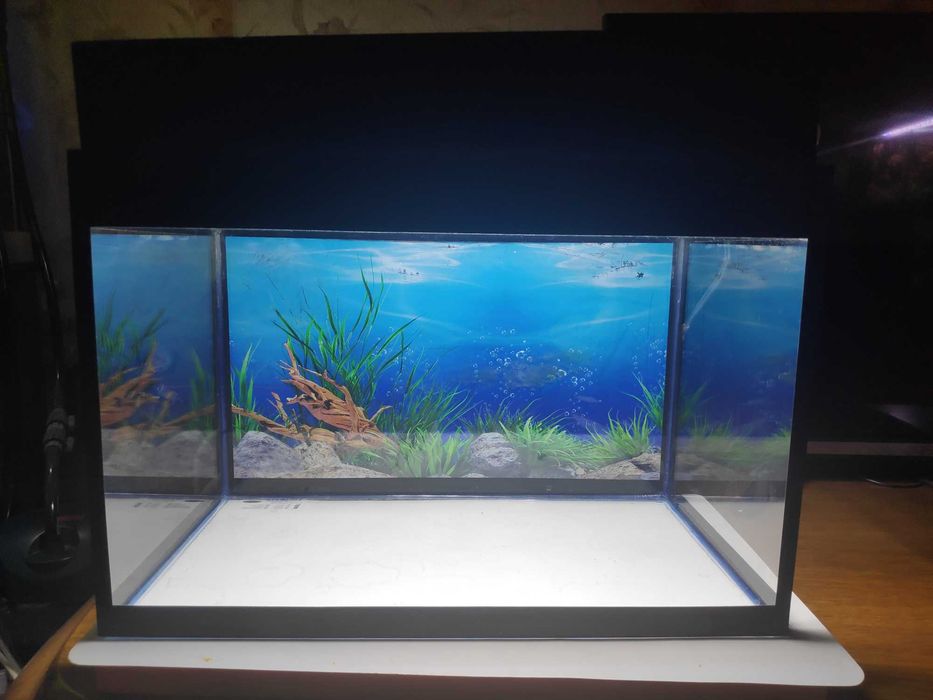 Аквариум с крышкой