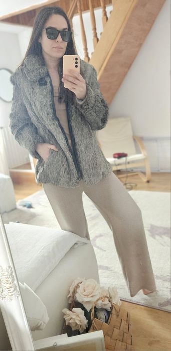 Blană natural moale S/M