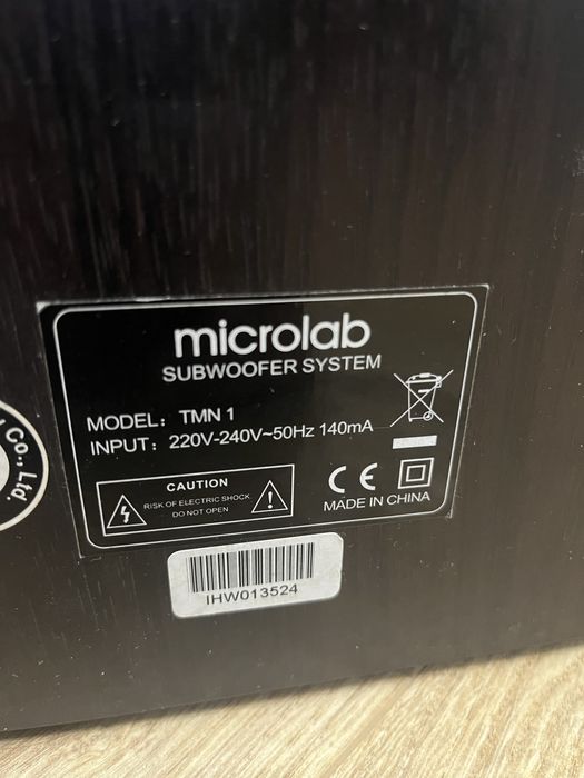 Колонки Microlab 2.1