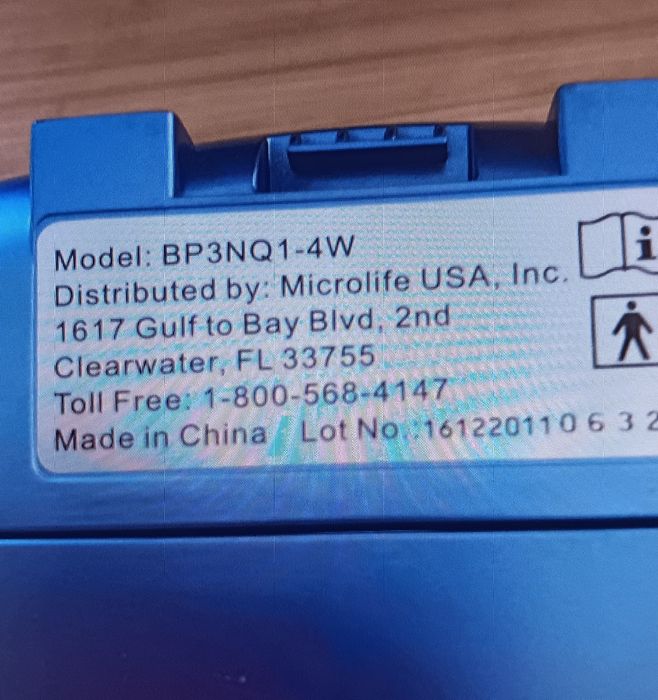 Танометр артериального давления Microlife Deluxe BP3NQ1-4W  из Америки