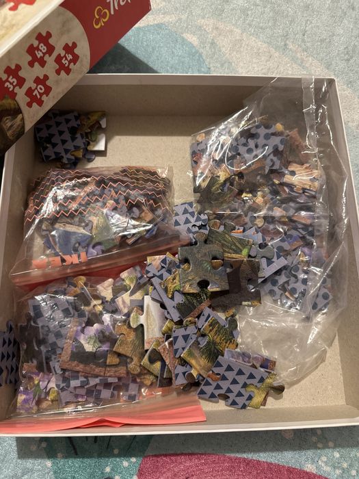 4 puzzles cu dinozauri