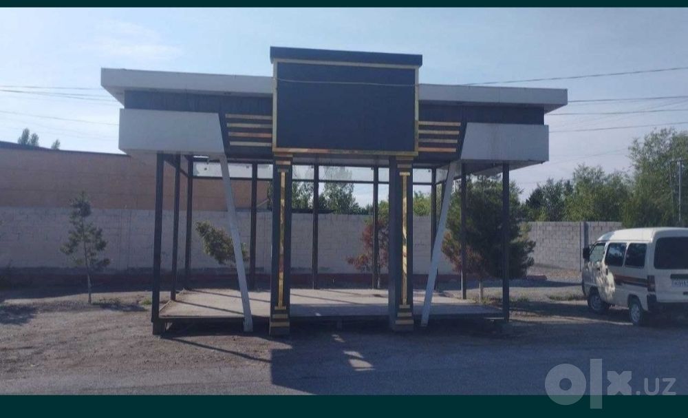 Temir konstruksiyali savdo paviloni sotiladi