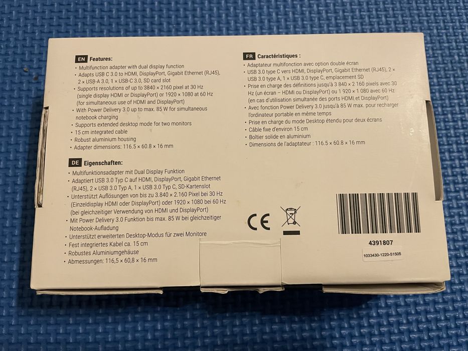 Adaptor USB C nefolosit