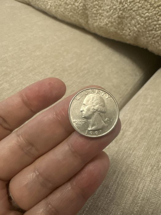 25 центов США 1991 года