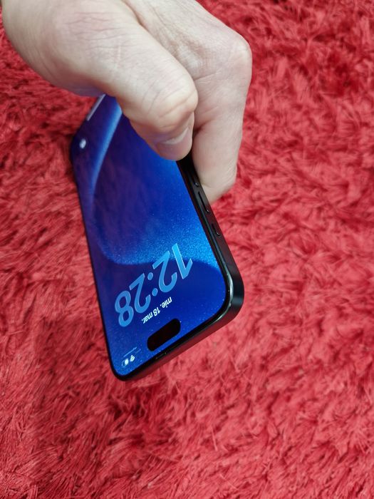-Iphone 15Pro Max, 256Gb, 8Ram, Blue Titanium, bat-86%, semne usoare u