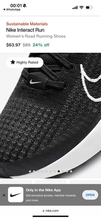 Nike Interact Run кроссовки для бега