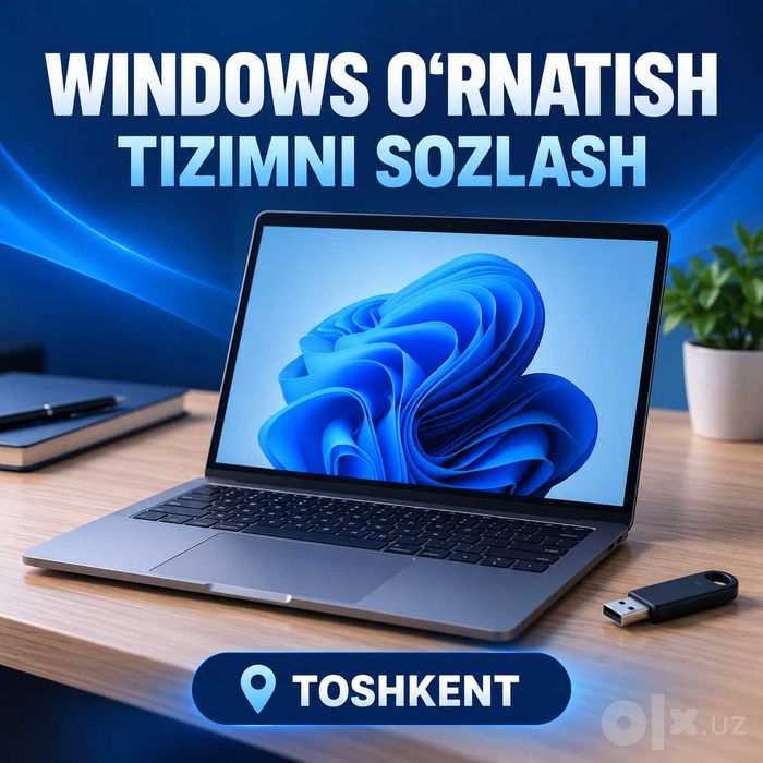 Windows o‘rnatish va kompyuterni tayyorlash