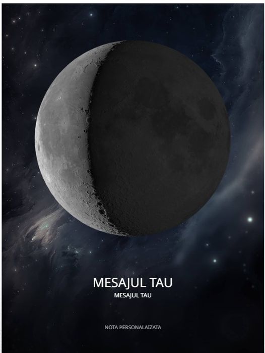 Poster Luna personalizat