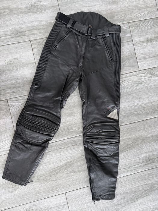Pantalon moto piele Hein gericke