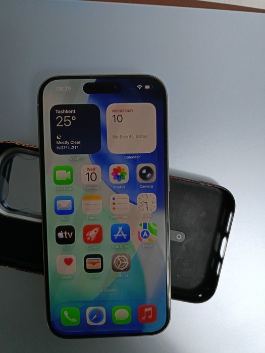 iPhone 15 pro, Natural titanium, 128