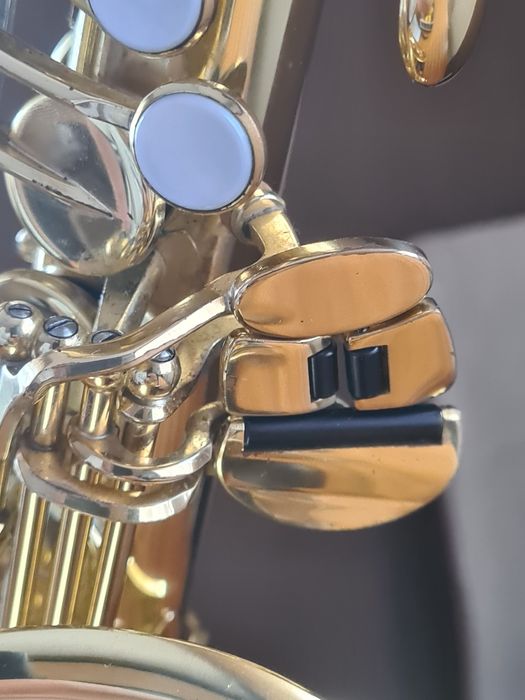 Saxophone Yamaha Yas32 Purple logo-Ямаха Яс32 Пърпъл лого