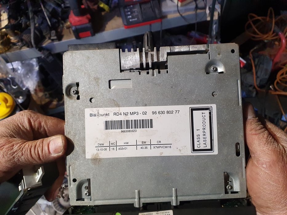 Radio Blaupunkt RD4 N2,rama display Citroen C5-Peugeot