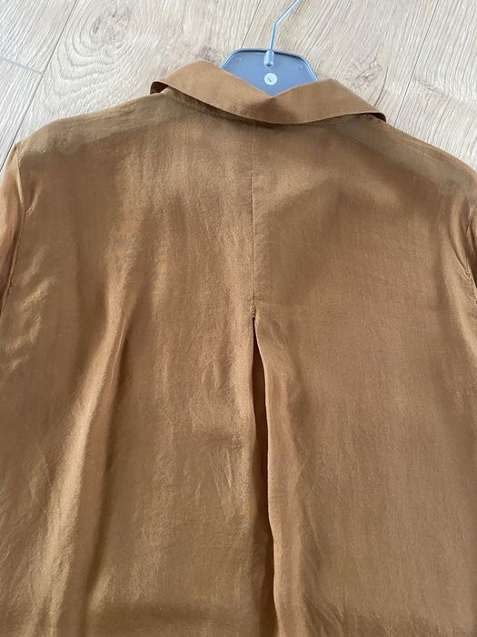 Camasa Massimo Dutti din matase, marime 34, mici defecte