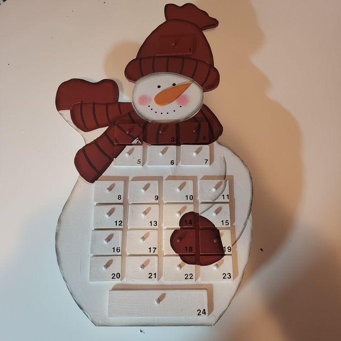 Decoratiune Craciun, advent calendar