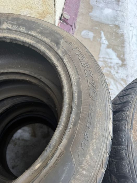 продам шины 255/55/18 зима лето