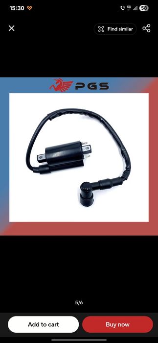 Bobina Inductie Atv LINHAI 400 300 275 260  si pompa benzina vacum