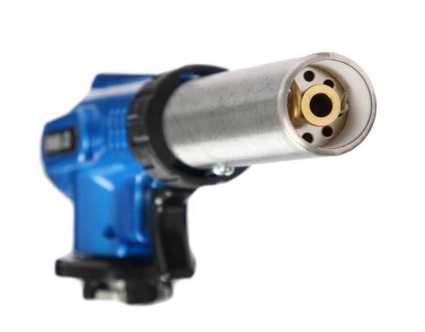 Газовая горелка пьезоподжигом, с регулятором пламени.