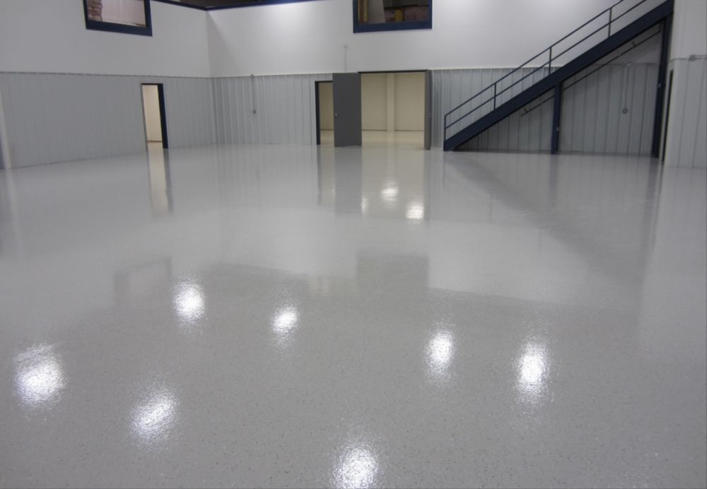 Полы промышленные, эпокисдные, топинг, стяжка