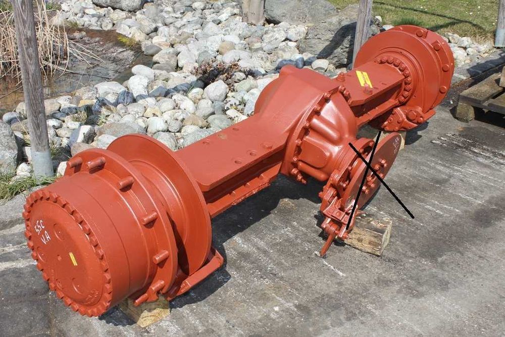 Axa spate Hanomag 55c - Piese de schimb Hanomag