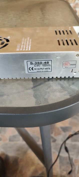 vind adaptor 48V si 7A cu ventilator