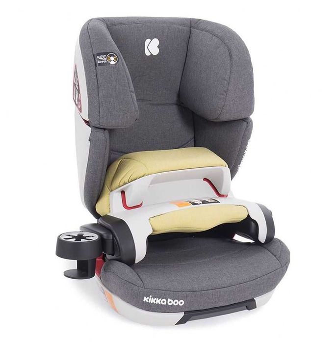 Scaun auto cu isofix Kikkaboo 9-36 kg Ferris Dark Grey 1 an pana la 12 ani LICHIDARE DE STOC ! OFERTA LIMITATA