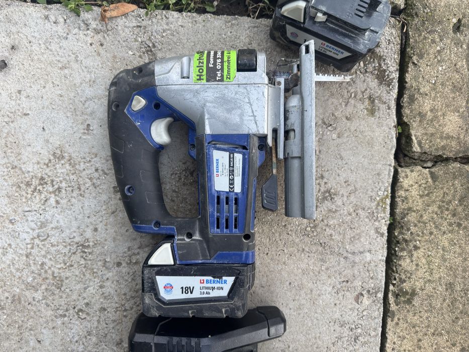 акумулаторен прободен трион Berner