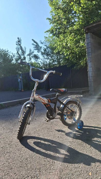 детский велосипед с доп колесиками