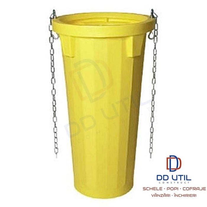 Tobogan evacuare moloz, sistem evacuare deseuri constructii