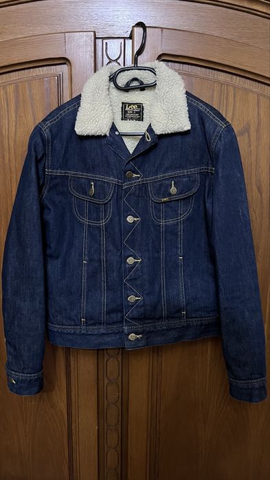 Geaca Lee de blugi denim captusita S