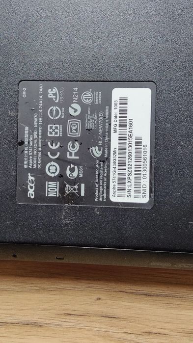 acer 5741G лаптоп i5