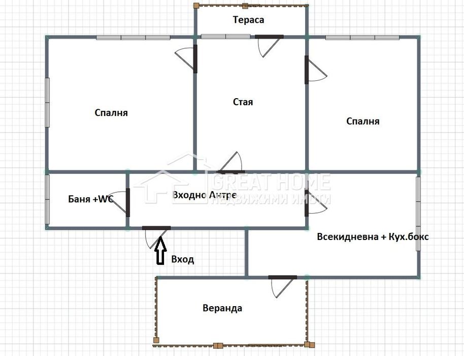 Продава се Етаж от къща в Търговище, Център - 96 кв.м за 611 €/кв.м - Снимка #8