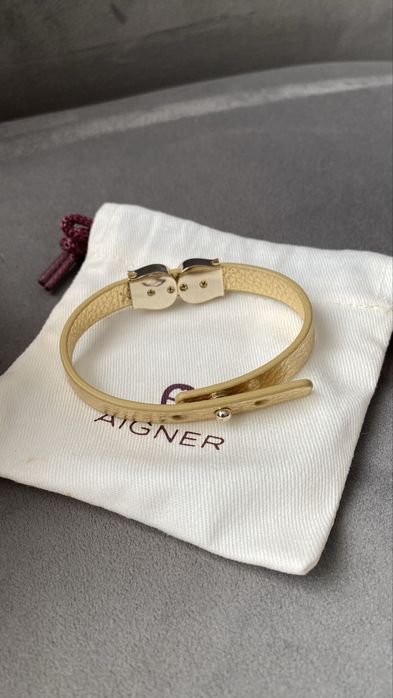 Браслет кожаный Aigner, оригинал
