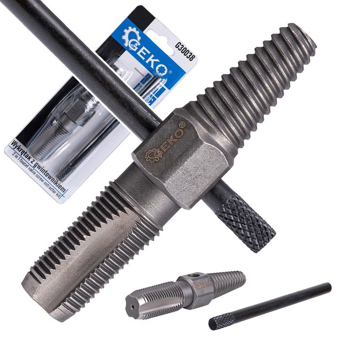 Екстрактор на винтове 1/2" за кранове 2 в 1 geko