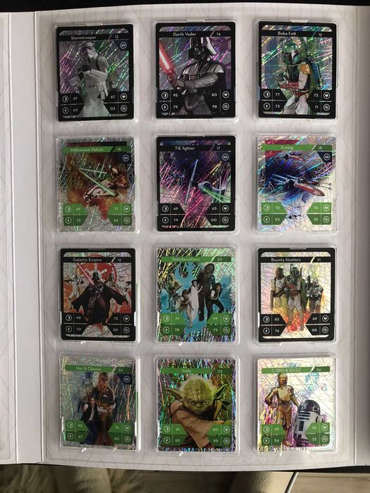 Album STAR WARS - 48 cartonase Holografice
