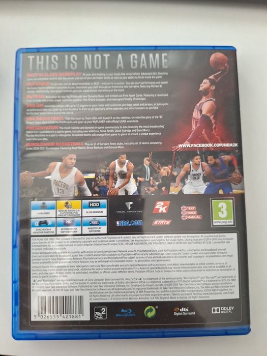 NBA 2K 17 за PS4.