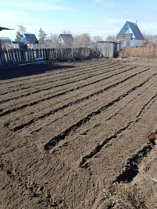 Вспашу огород дачу.