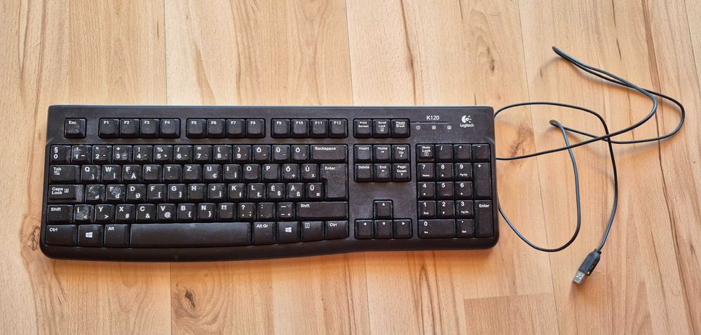 USB клавиатура Logitec К120