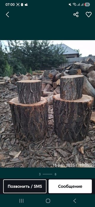 Продам пеньки карагача