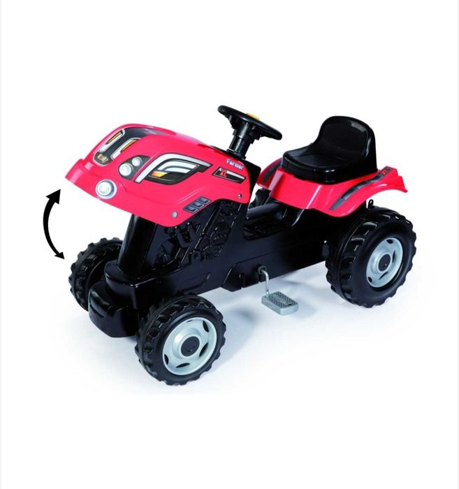 Tractor cu pedale și remorca Smoby Farmer XL