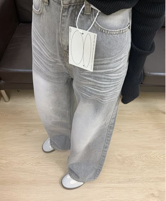 серые джинсы  (унисекс)