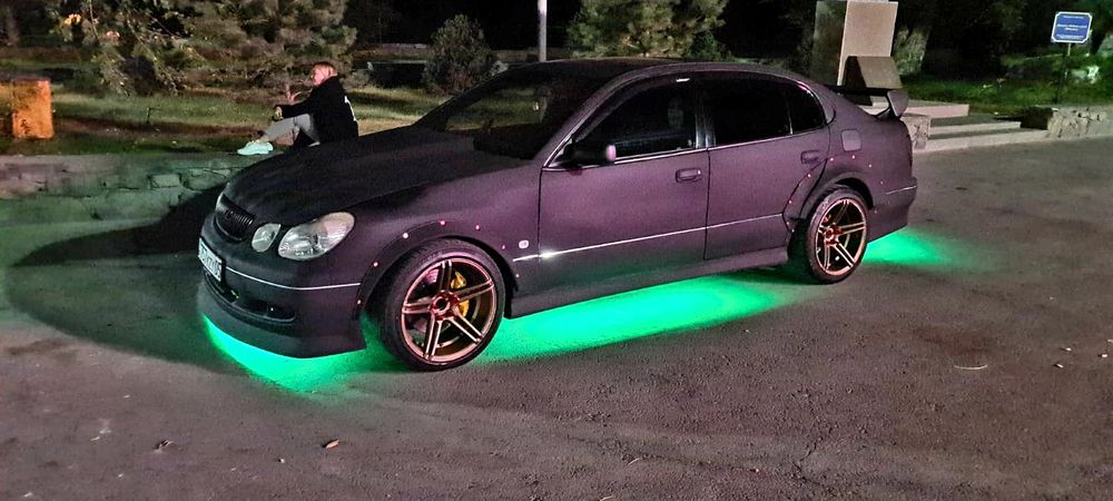 Подсветка днища авто