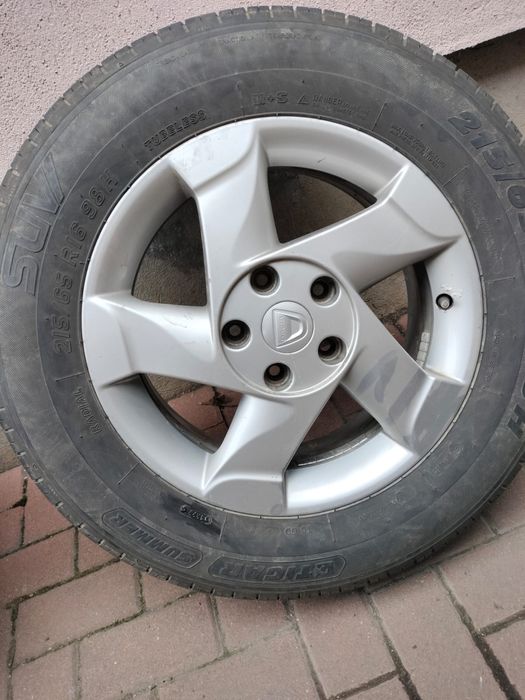 Set anvelope + jante Dacia Duster