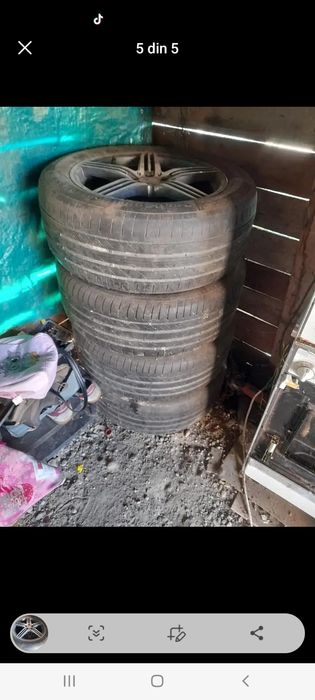 Schimb două perechi de roti de mercedes ml w166  pe o pereche tot de m