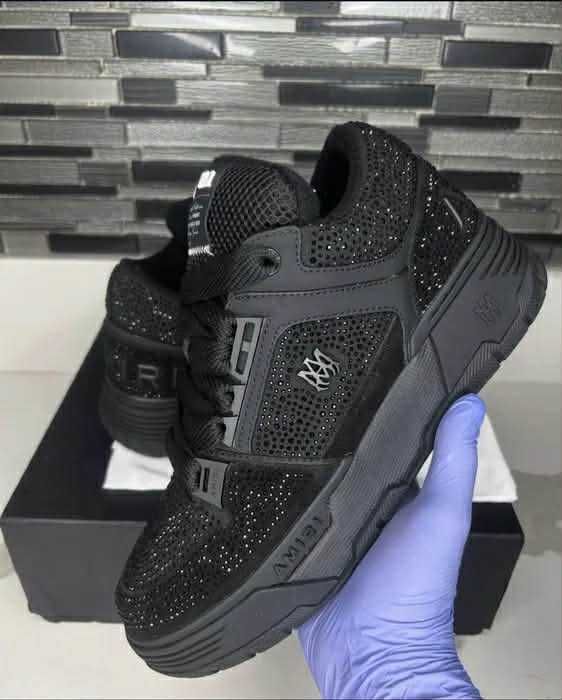 Adidasi AMIRI Full Black Crystal