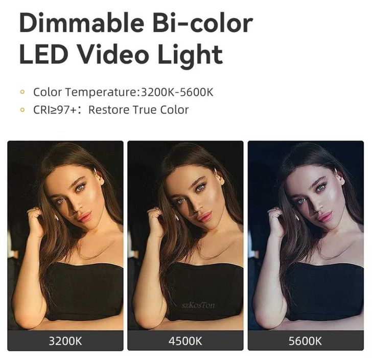 Постоянно лед осветление 50W LED Panel + 2 батерии х 2200ah